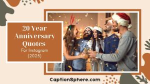 Funny 20 Year Anniversary Quotes for Friends