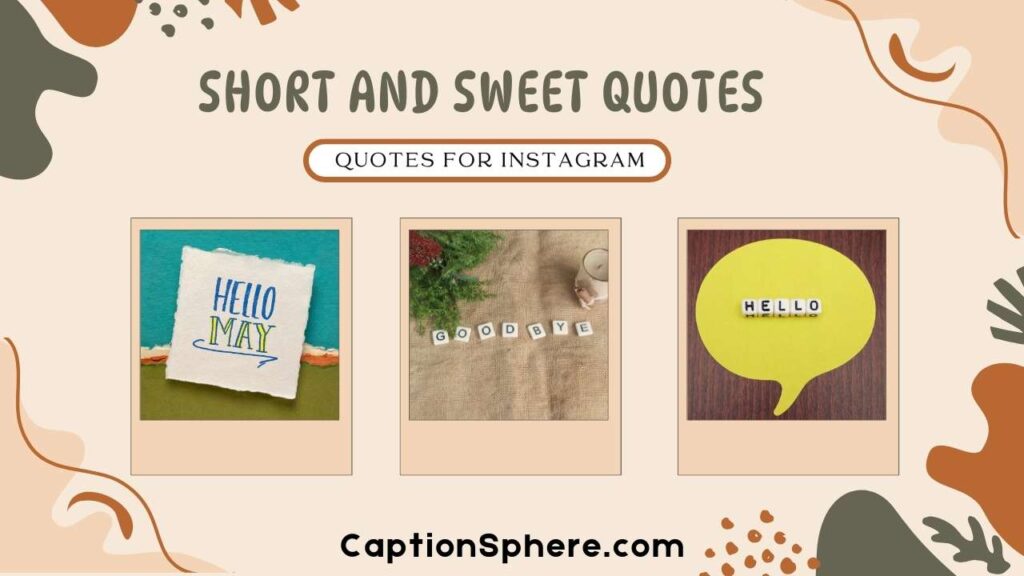 Short and Sweet Quotes to Say Goodbye April, Hello May