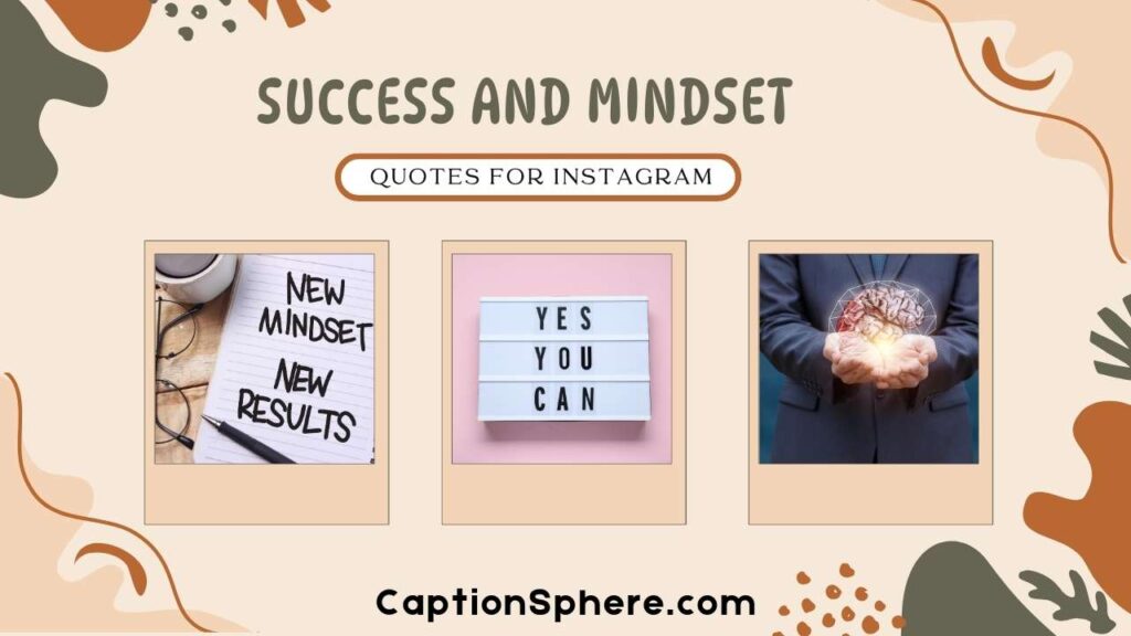 Success and Mindset Mastery Quotes