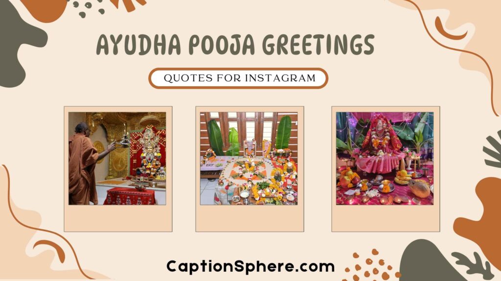 Best Ayudha Pooja Greetings for Social Media