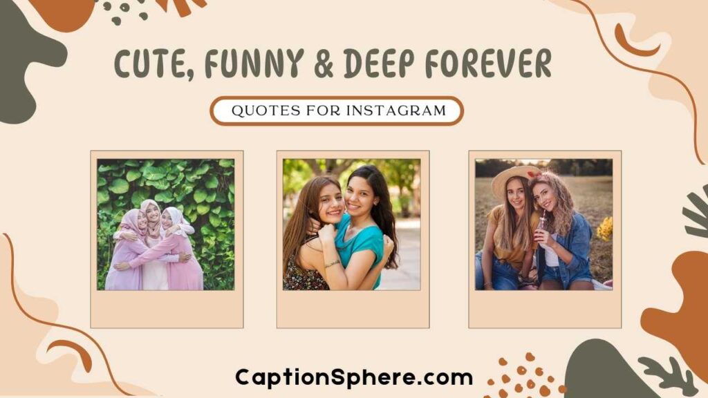Cute, Funny & Deep Forever Quotes