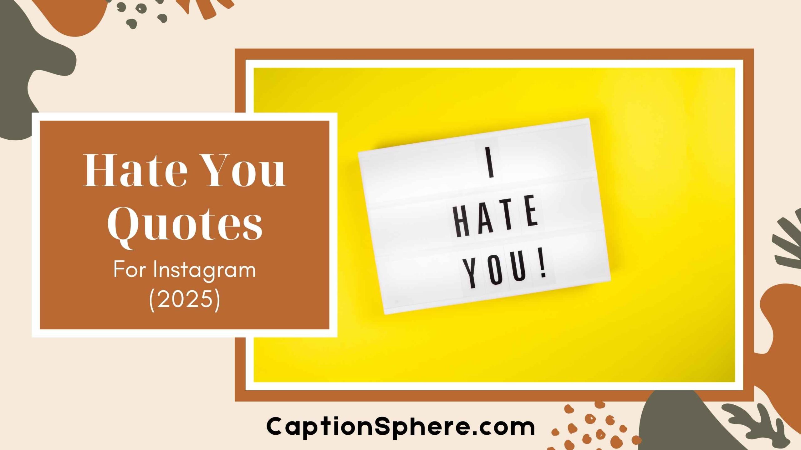 Sad I Hate You Quotes to Express Pain, Anger, and Heartbreak
