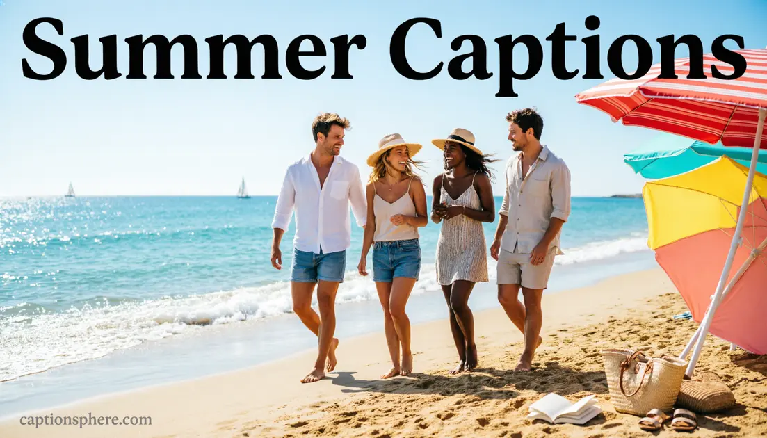 Summer Captions for Every Sunny Moment and Vacation Photo