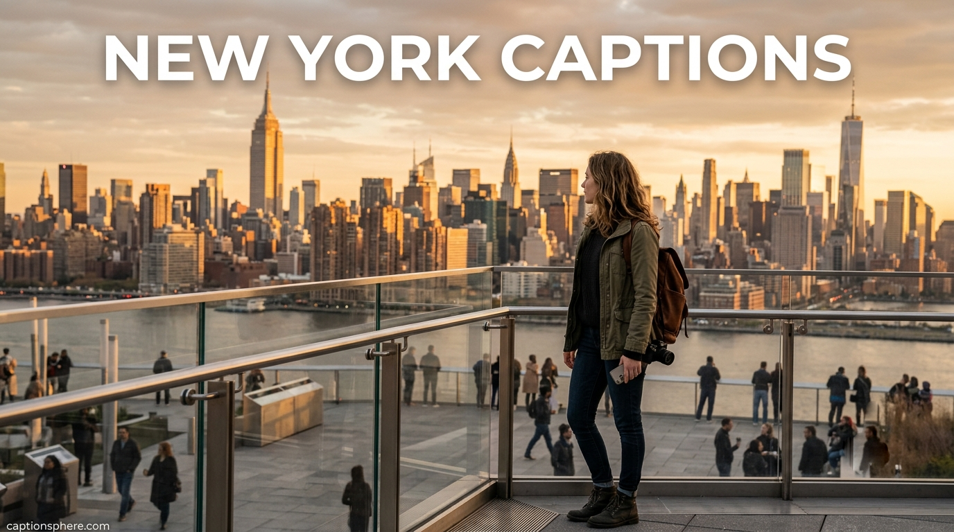 New York Captions for Instagram, TikTok, and Every City Moment
