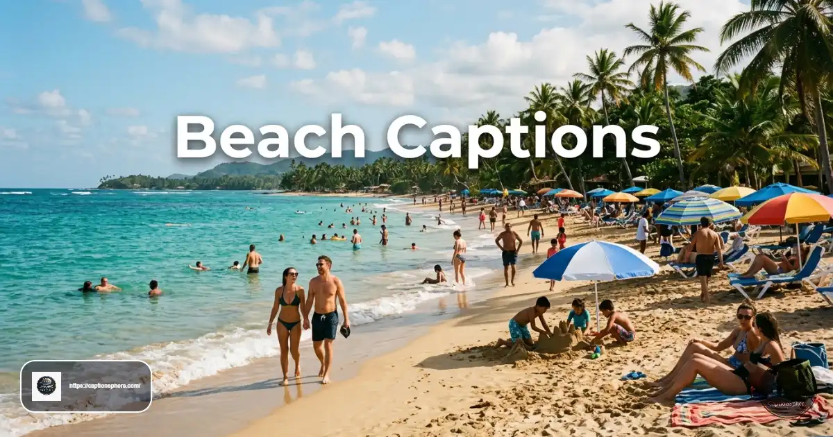 Beach Captions for Instagram, TikTok, and Summer Memories