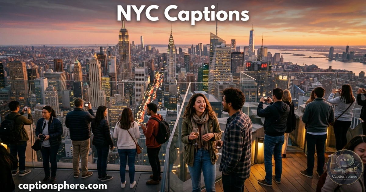 NYC Captions for City Photos, Trips, and Instagram Posts