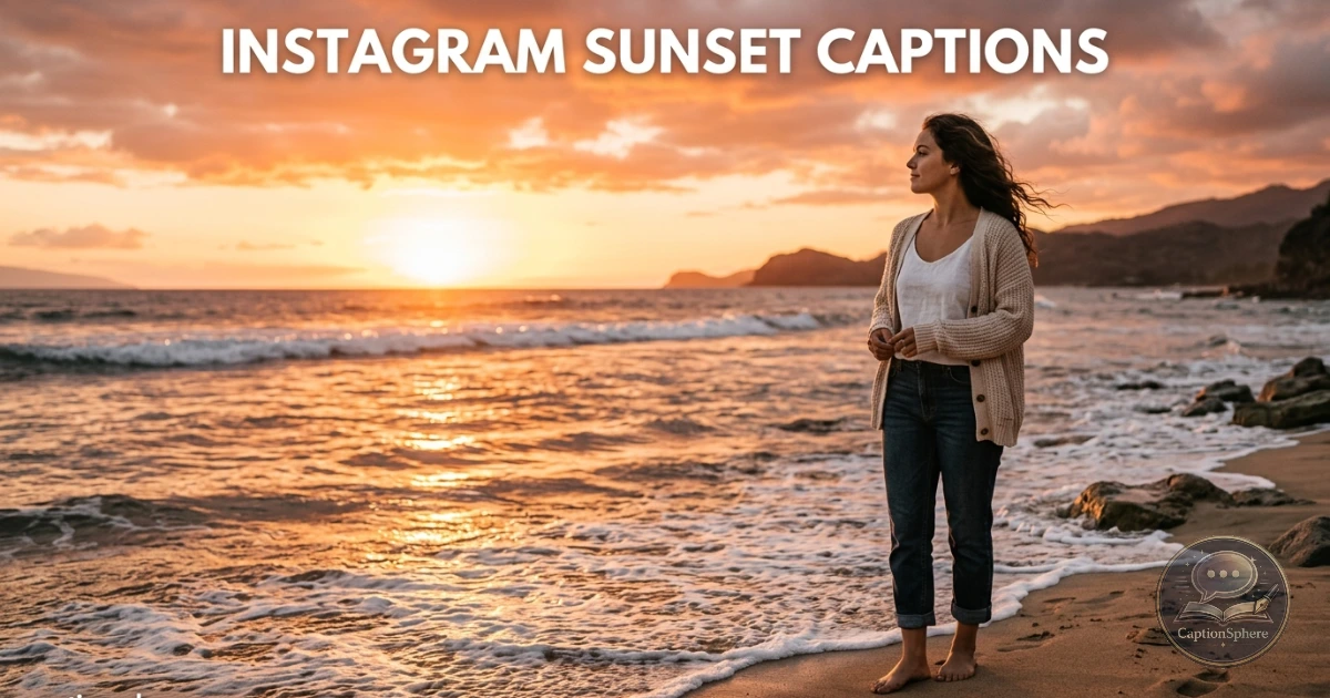 Instagram Sunset Captions for Stunning Golden Hour Photos