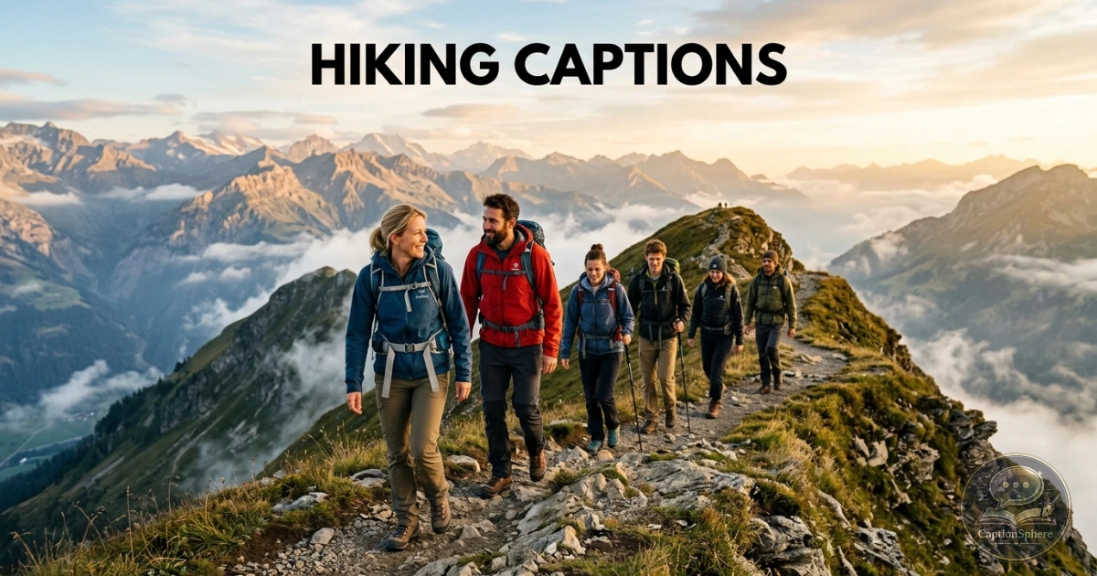 Hiking Captions for Instagram, Trails, Mountains, and Outdoor Adventures