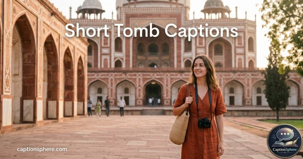 Close portrait with Humayun’s Tomb arches and red sandstone visible behind