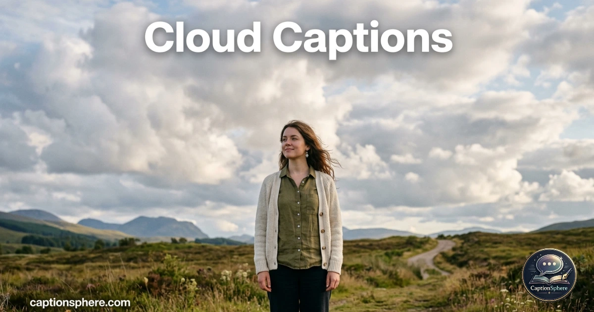 Person viewing soft clouds across a bright open sky