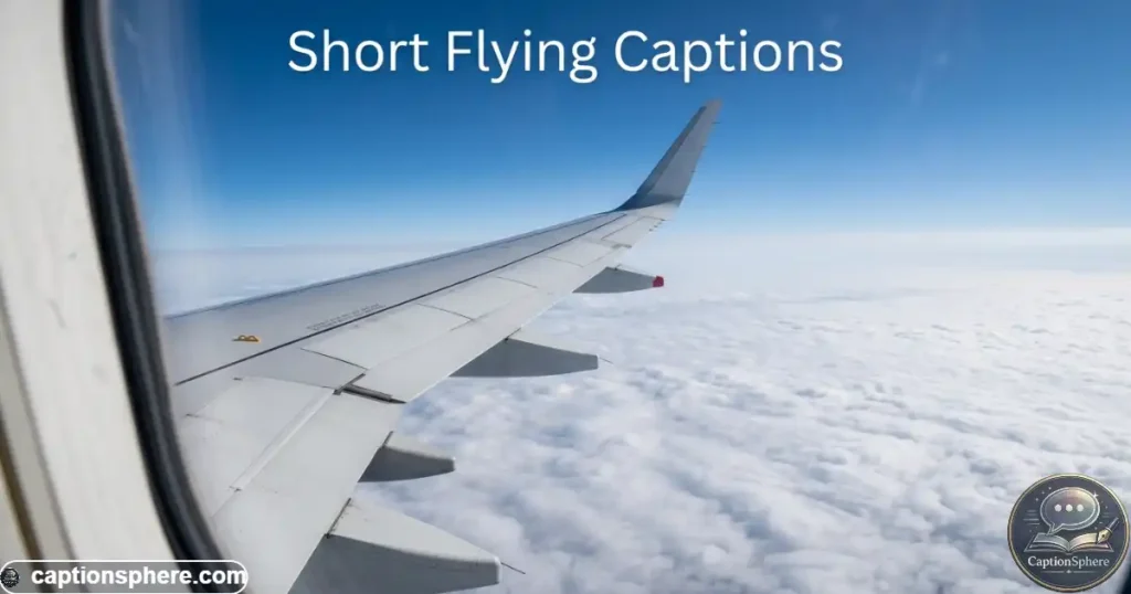 Airplane wing visible above a smooth layer of white clouds