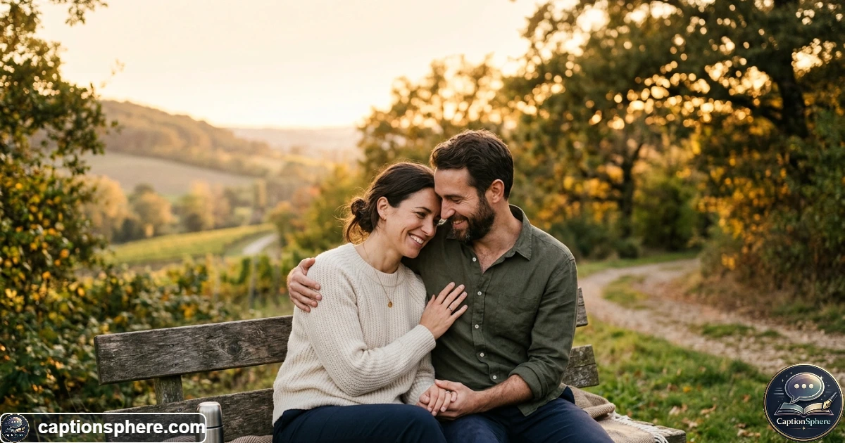 Couple sharing a quiet romantic moment while representing deep love and emotional connection