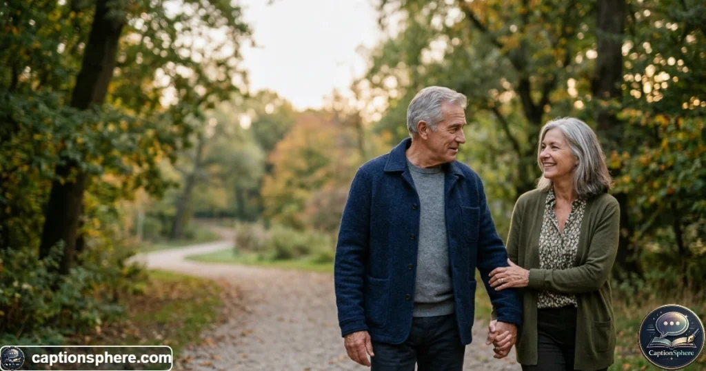 Couple holding hands and sharing a reassuring moment that represents trust and commitment