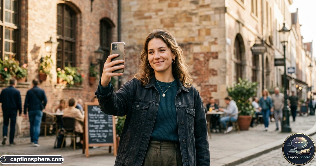 Confident young woman taking an Instagram selfie after moving on from a breakup
