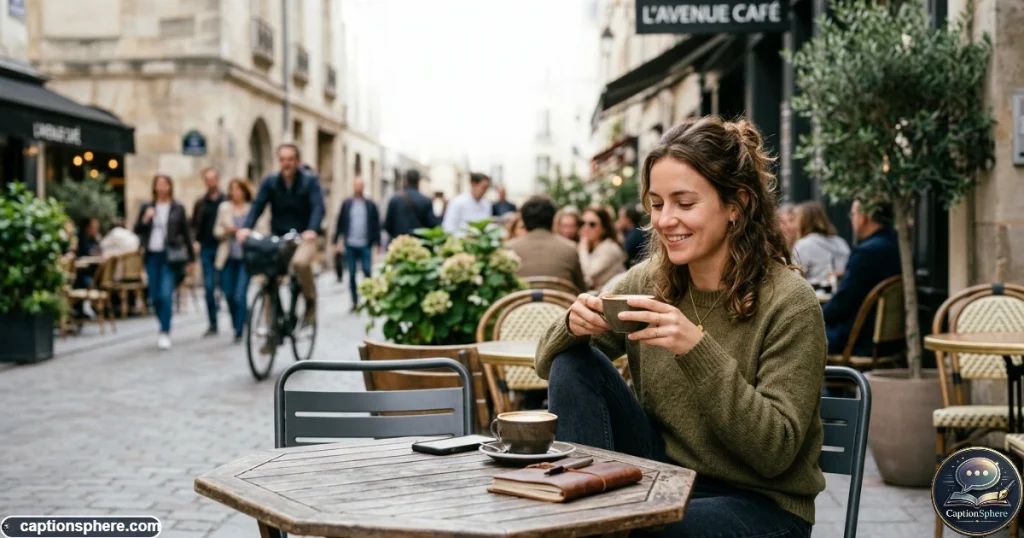 Confident person enjoying a peaceful solo afternoon while choosing personal freedom