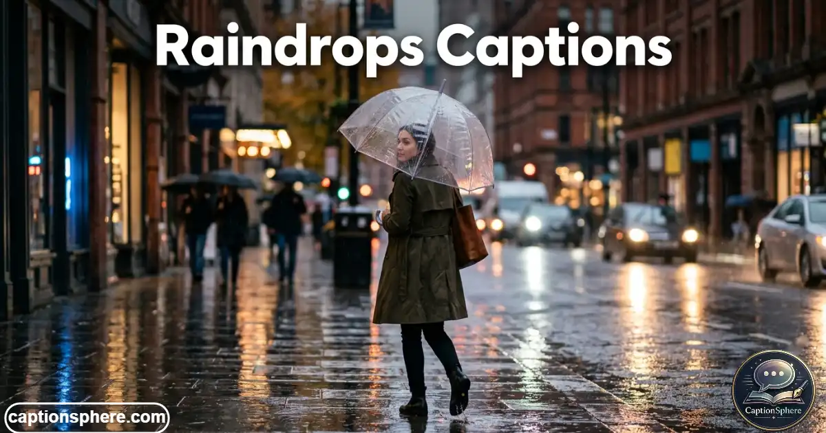 Person holding an umbrella while walking through a rain-soaked street at dusk.