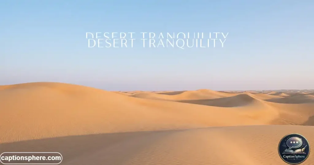 Simple desert landscape with rolling sand dunes