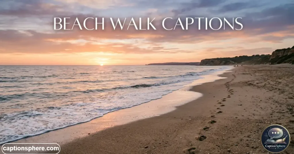 Person walking beside ocean leaving footprints in wet sand.