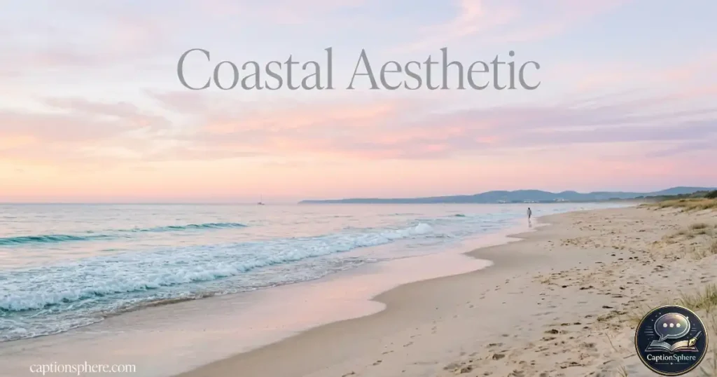 Soft waves meeting smooth sand beneath pastel evening skies.