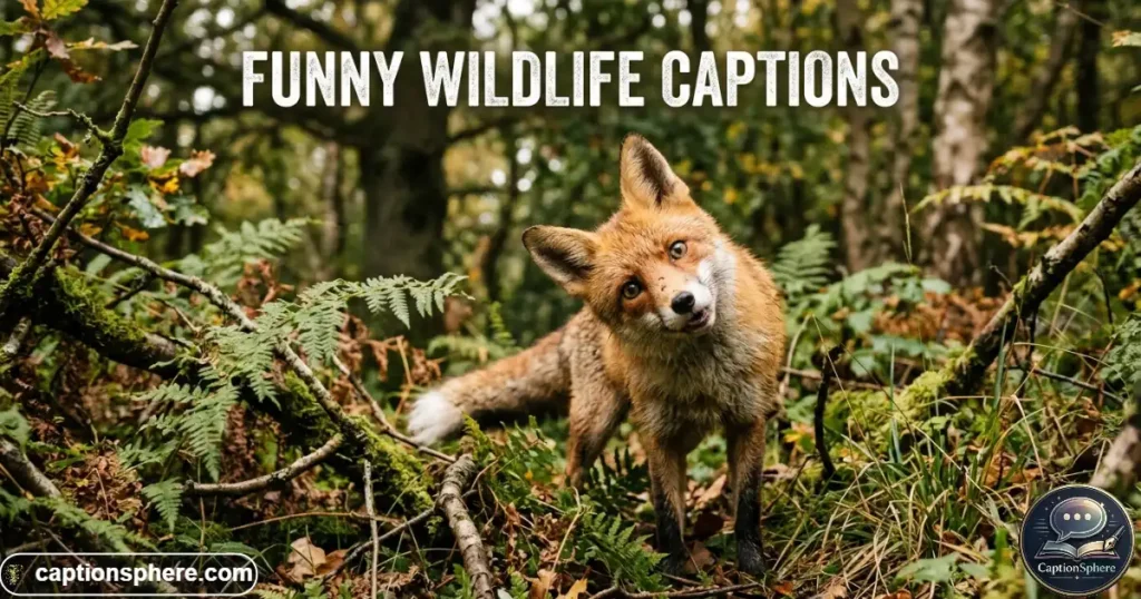 Wild animal showing curious expression outdoors