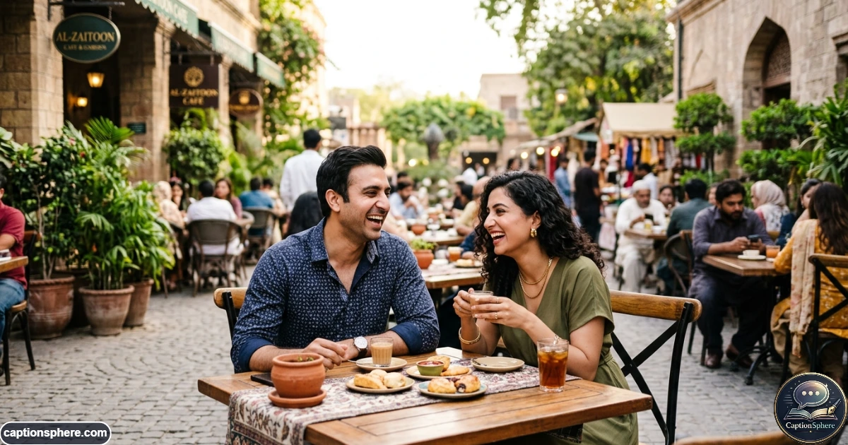South Asian couple creating a happy memory together during a weekend outing
