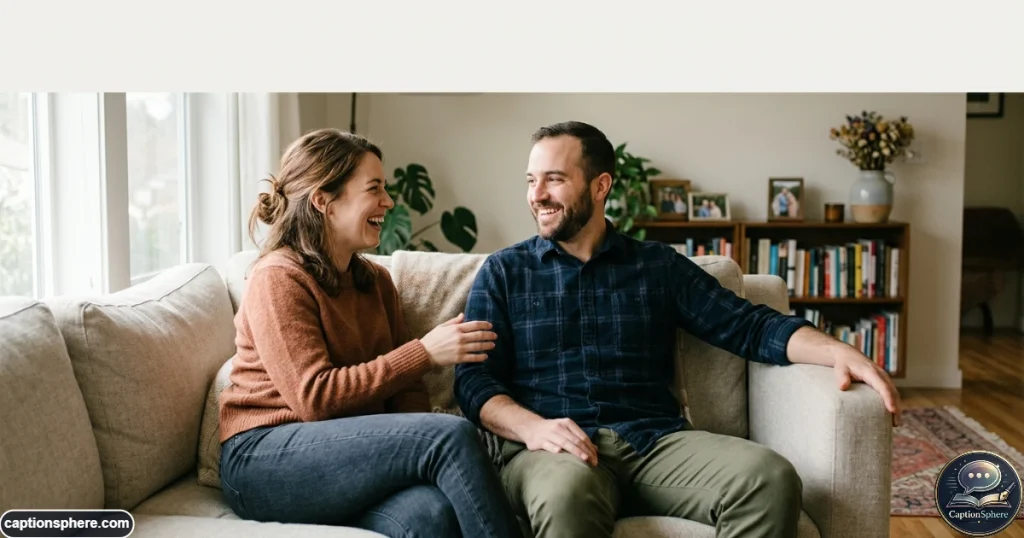Brother and sister happily reunited at home after living apart