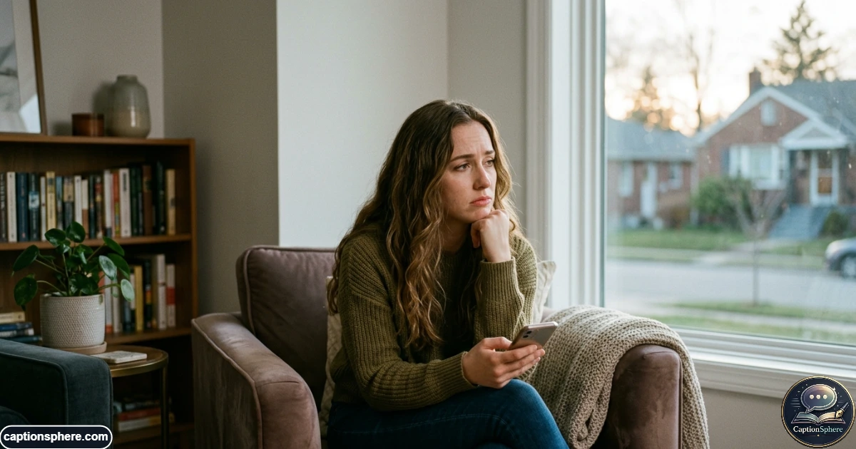Person reflecting after relationship betrayal while holding a phone
