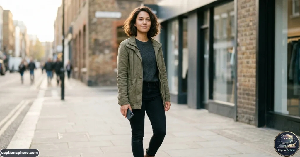 Confident person taking a portrait after leaving an unfaithful relationship