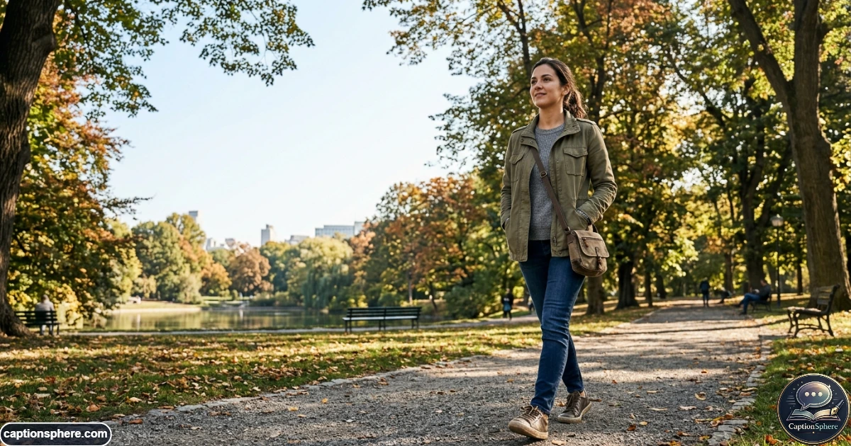 Person walking outdoors while rebuilding confidence after heartbreak