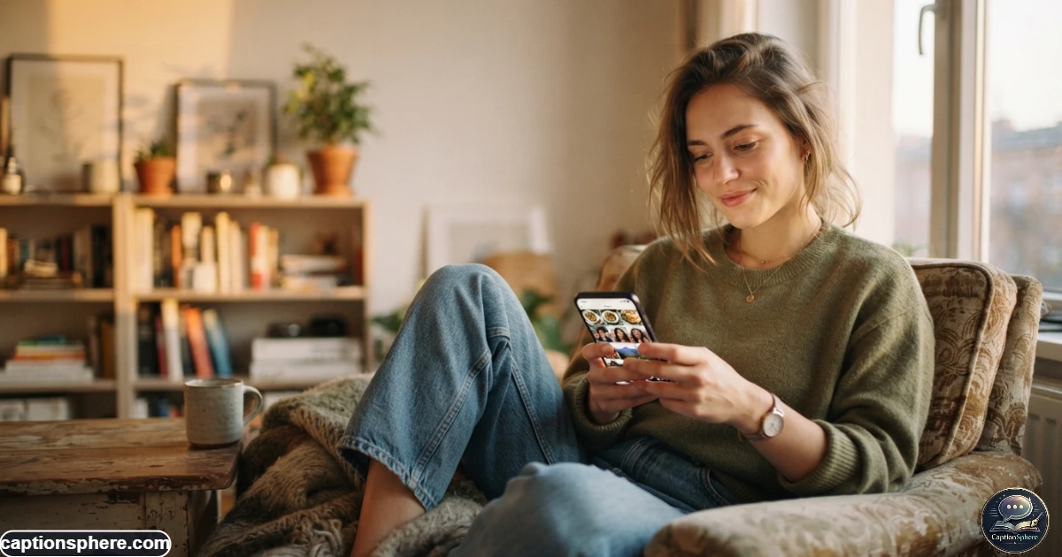 Person reviewing a collection of everyday travel and lifestyle photos on a phone
