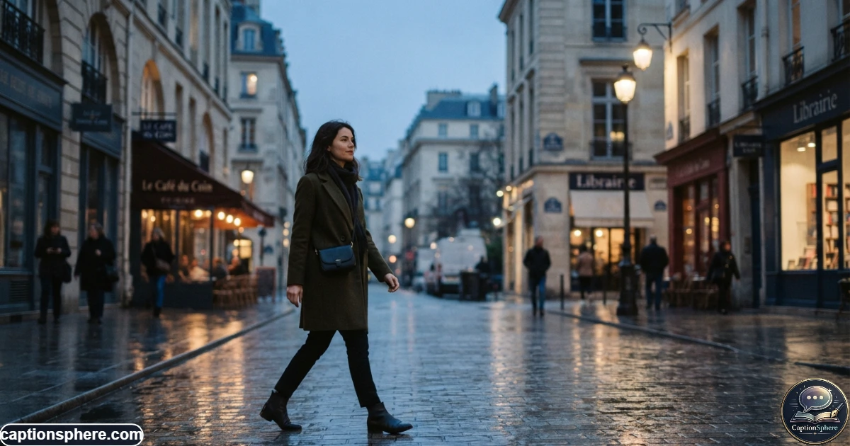 Image Prompt:
Create a realistic 16:9 editorial photograph with an atmospheric aesthetic mood. Show a stylish person walking through a softly lit urban street at dusk, subtle reflections, muted architecture, natural posture, cinematic depth, and refined composition. Leave clean top-middle negative space for a heading. No logos, watermark, or extra text.