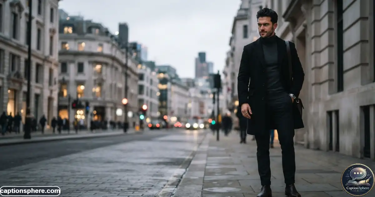 Image Prompt:
Realistic 16:9 editorial portrait of a confident person in dark fashionable clothing standing against a sophisticated urban background, subtle villain-inspired attitude, controlled expression, cinematic natural lighting, premium social-media aesthetic, varied composition, clean top-middle negative space for a heading. No logo, watermark, website name, subtitle, or extra text.