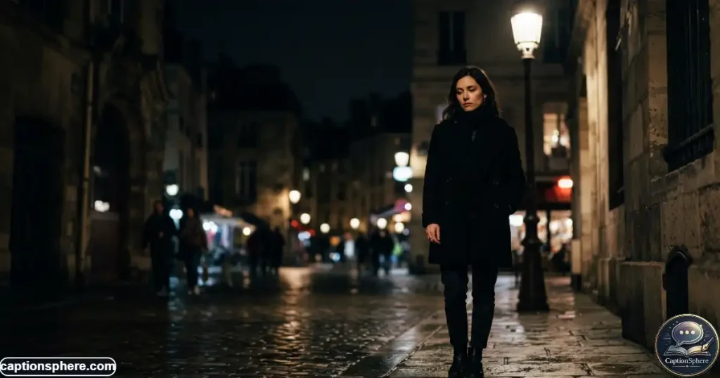 Image Prompt:
Realistic 16:9 nighttime editorial photograph of a person standing beneath soft city lights, deep shadows, dark clothing, mysterious expression, atmospheric background, subtle cinematic mood, believable environment and anatomy, visually distinct from other images, clean top-middle space for a heading. No logo, watermark, website name, subtitle, or extra text.