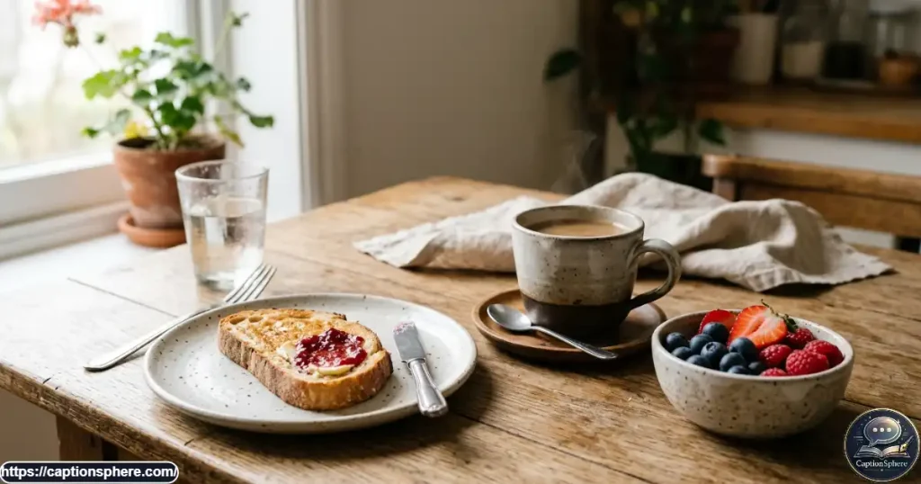 Simple Gratitude at Breakfast