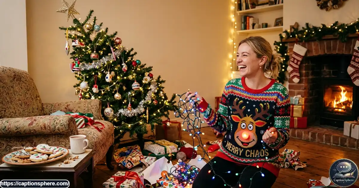 Find 150 funny Christmas captions for Instagram,