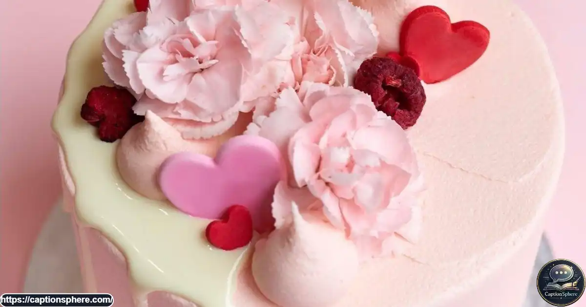 Create a photorealistic 16:9 birthday lifestyle image with a pastel pink cake